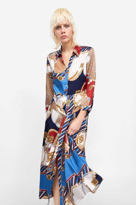 versace print dress zara|New Dresses For Women .